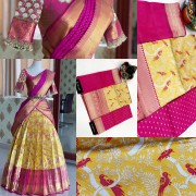 Pure silk  half saree Collection