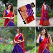 Pure silk  half saree Collection