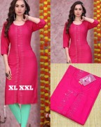 $25.00 CAD STONE WORKED  FRONT_SLIT KURTIS
