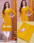 $25.00 CAD STONE WORKED  FRONT_SLIT KURTIS